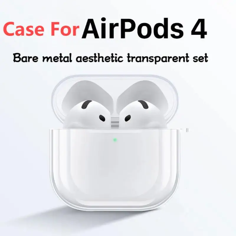 Прозрачный чехол из ТПУ для Airpods 4