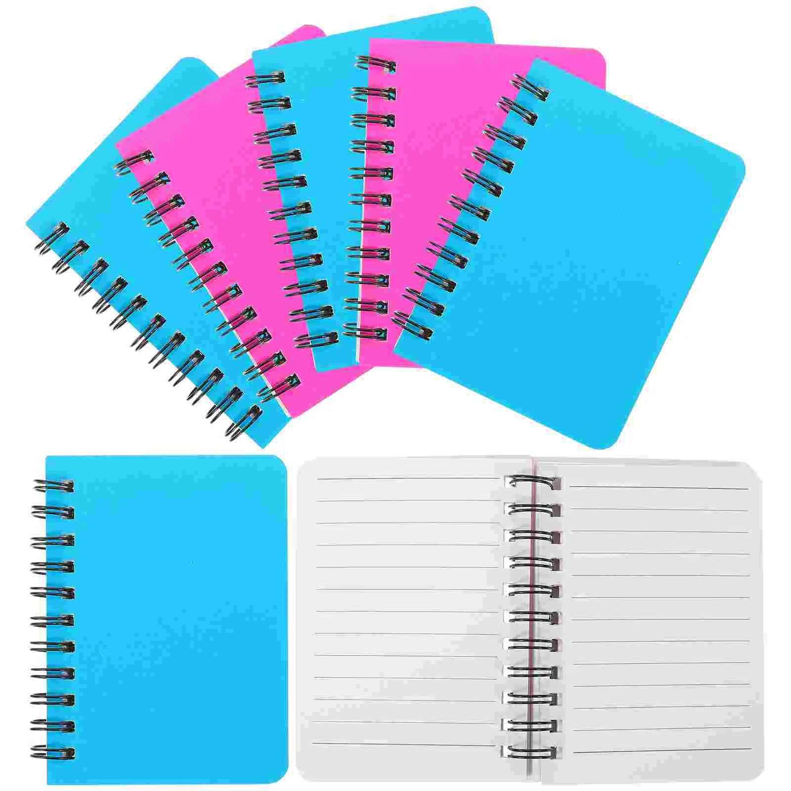 

Spiral Notebook Notepad Memo Pocket Writing Size Mini Pad 3X5 Kids Journals Blank Magnet Bound Pads List Do Little Notebooks