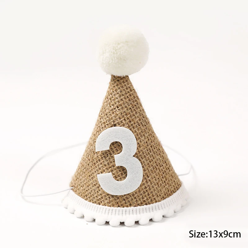 

Детская льняная шапка-корона DUTRIEUX