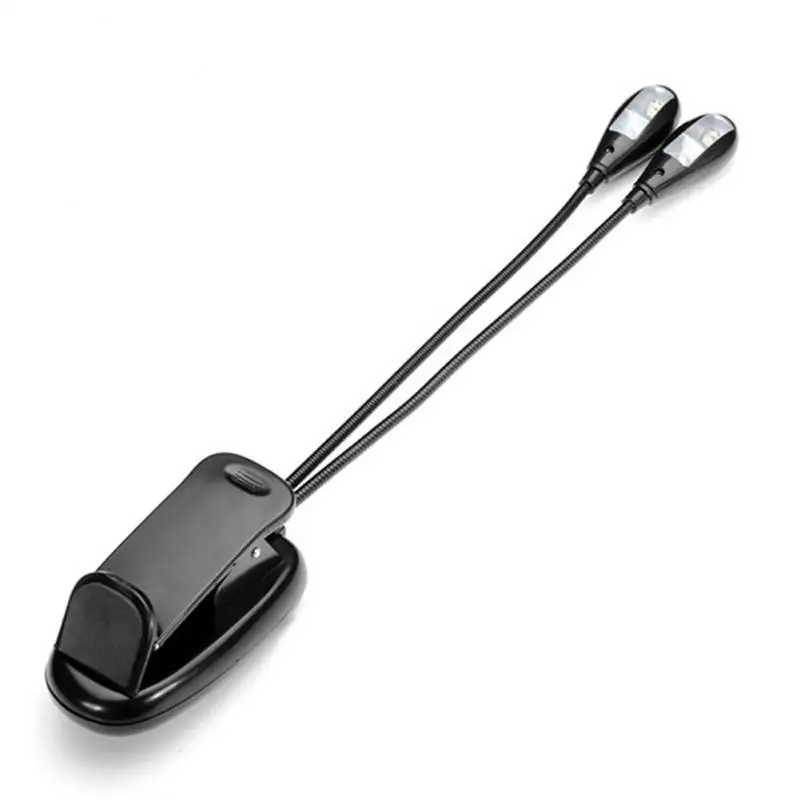 

Регулируемая лампа для защиты глаз для пианино, гитары, Erhu, музыкальный инструмент, лампа для бисероплетения, пластиковая подставка, искусственная кожа, светодиодная лампа с зажимом и Usb