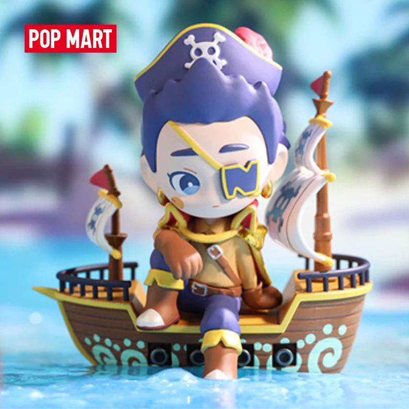 

POP MART Nazha Hunting for Sea Treasures Series Mystery Box Kawaii Doll Action Figure Toys Birthday Gift Kid Model Blind Box Toy