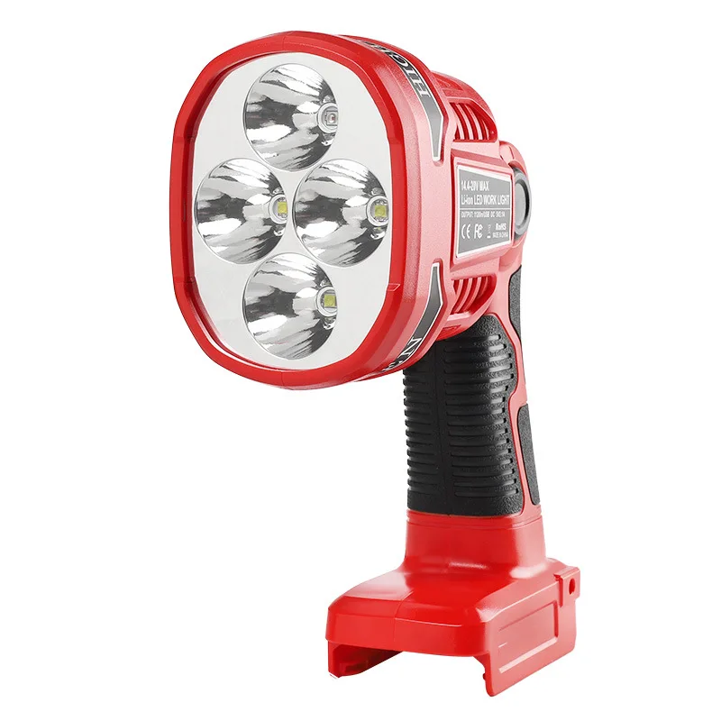 Portable Lantern LED Work Light Flashlight with 4 LED Lights