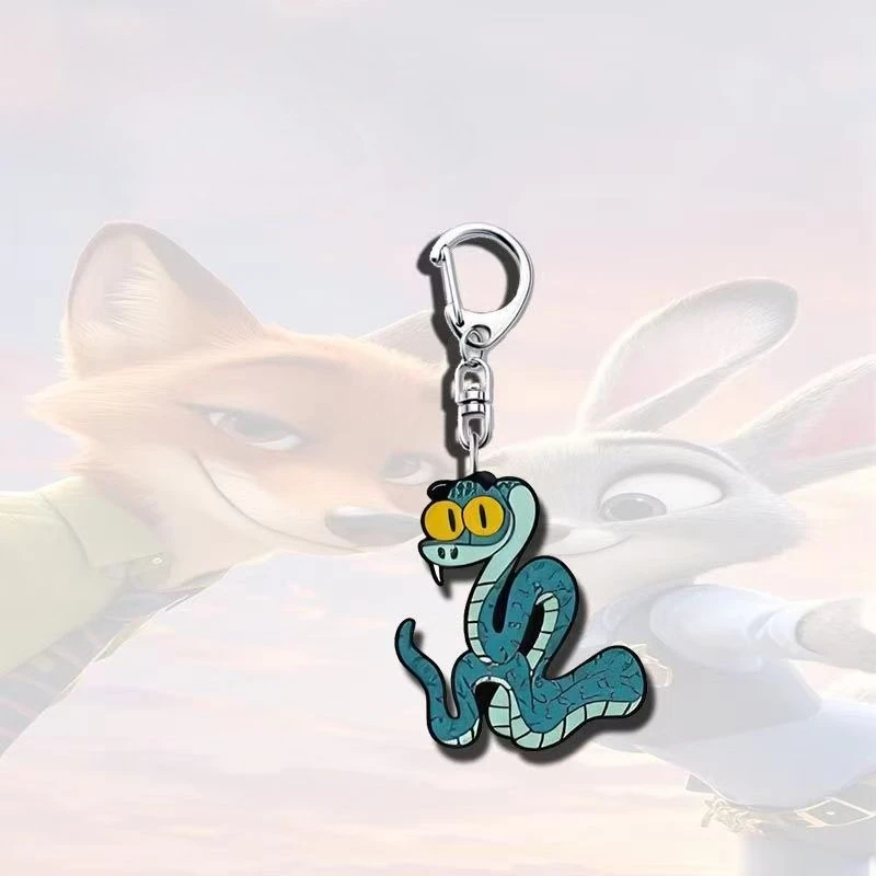 6 стилей аниме Zootopia 2 периферийные устройства мини-змея Гэри брелок Джуди аксессуар Ник игрушка Офицер Леопард милая акриловая игрушка ленивец (art.: 3920d39717dcf) - 3920d39717dcf