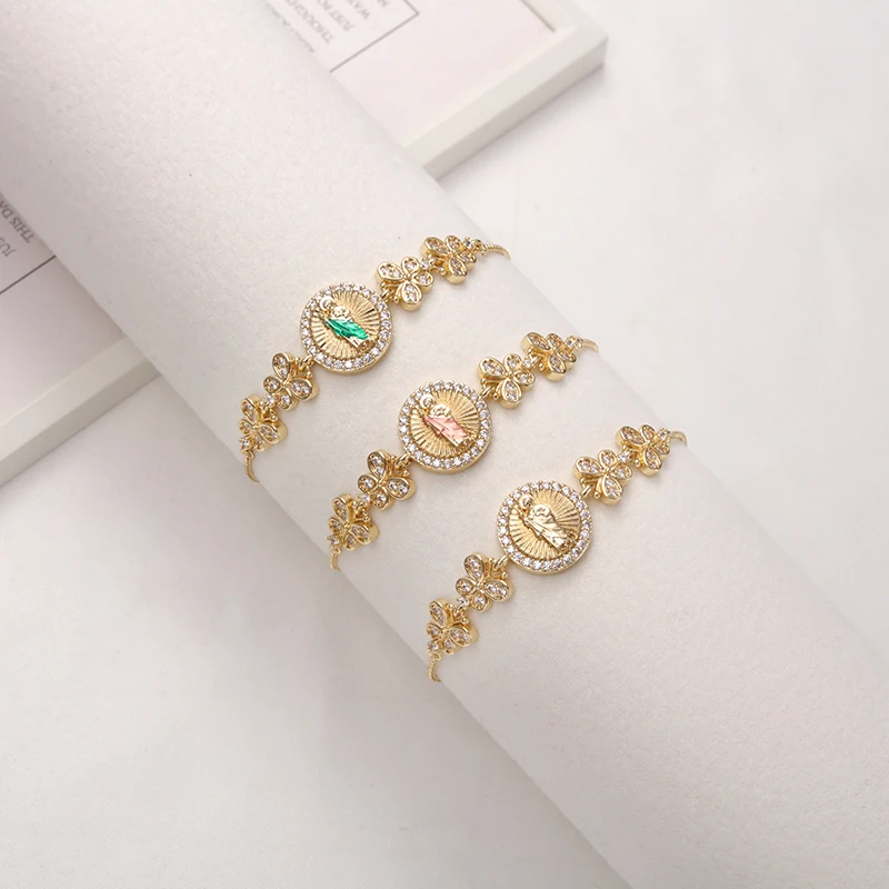 Серая птица модный простой Женский Регулируемый размер красочный браслет Judas