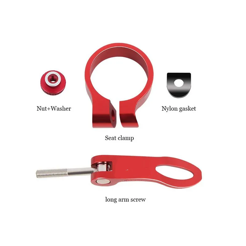 Алюминиевый Сверхлегкий зажим для подседельного штыря LUNJE 28 6 мм 31 8 34 9