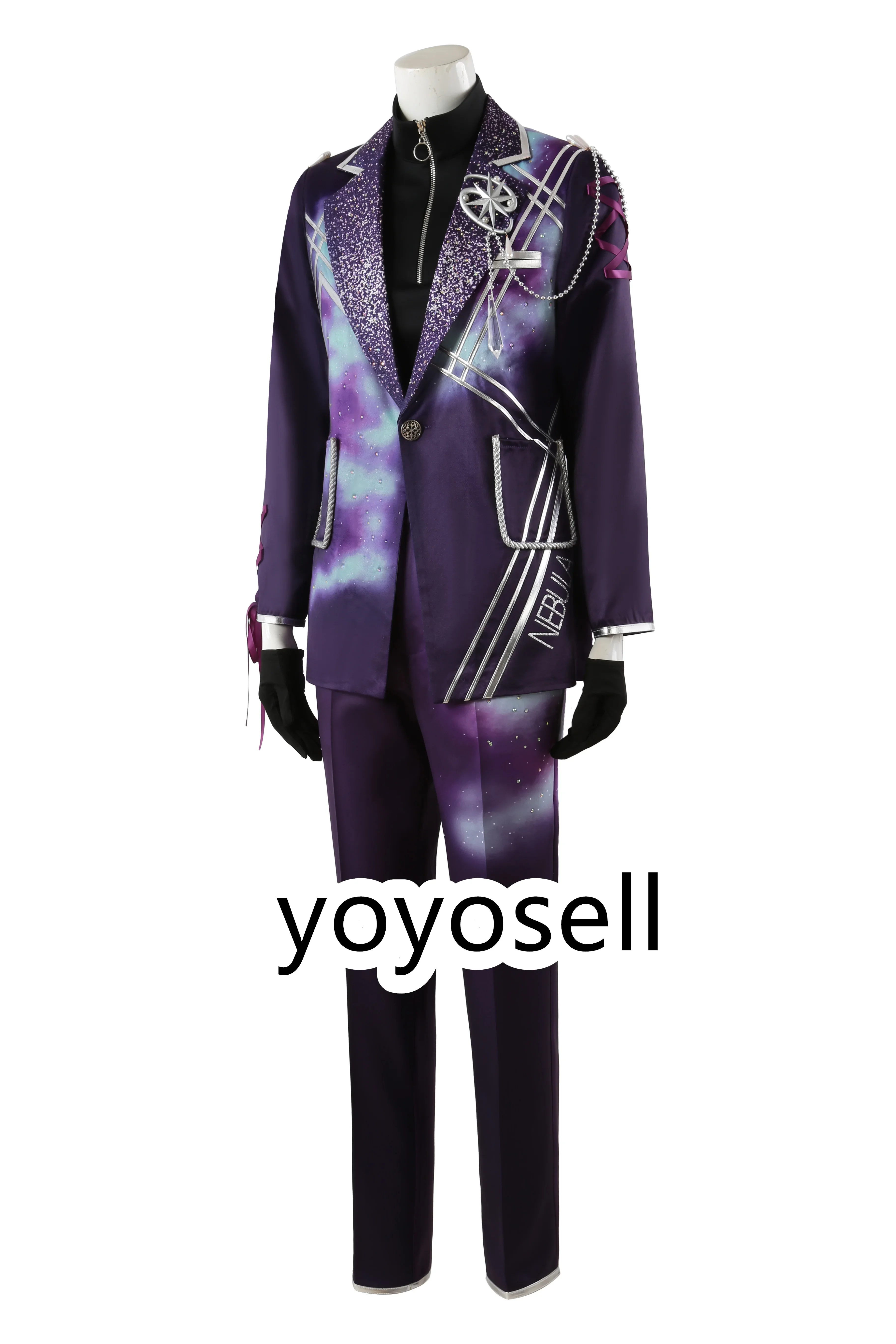 Ансамбль Stars Double Face trip Kohaku Oukawa Madara Mikejima Униформа Косплей Костюм на Хэллоуин