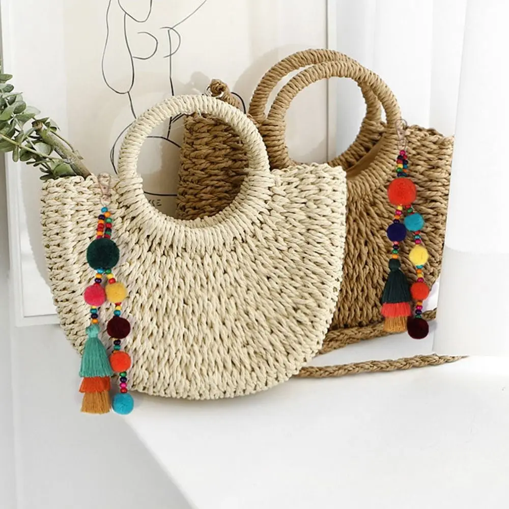 Женский пушистый помпон шар кисточка брелок подвеска для сумки подвесное