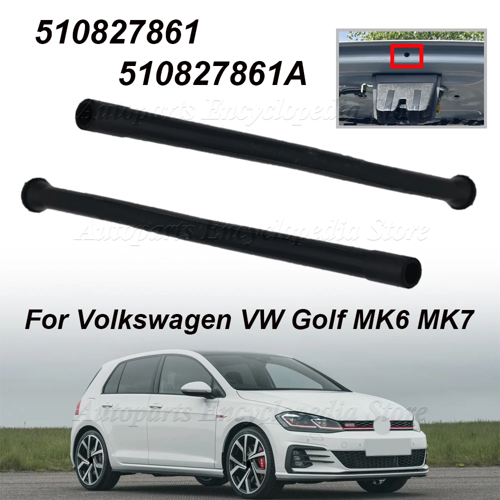 510827861 Шланг сливной трубы для Volkswagen VW Golf MK6 MK7 MK7.5 Сливной шланг багажника заднего