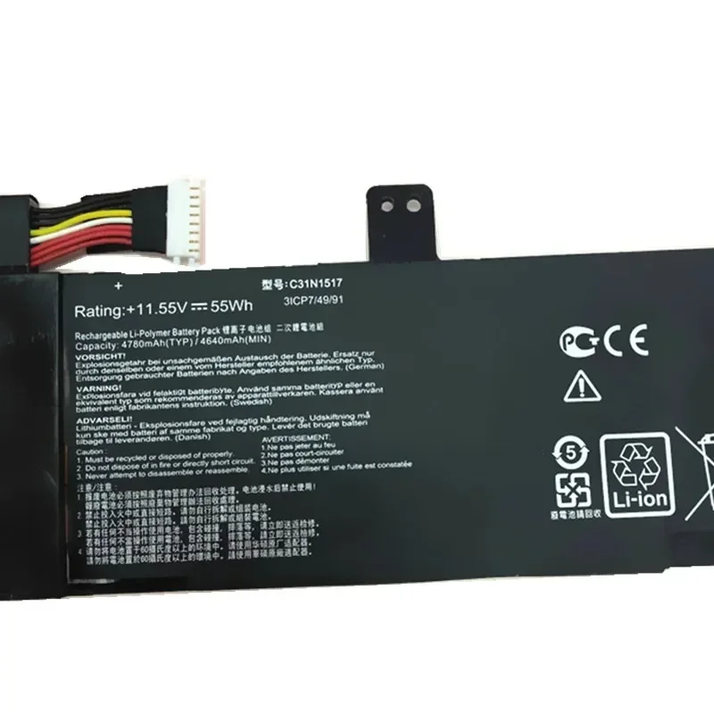 C31N1517 Аккумулятор для ноутбука Asus VivoBook Flip DW009T DW235T TP301 TP301U TP301UA-DW009R Q304 Q304U Q304UA TP301UA65 11