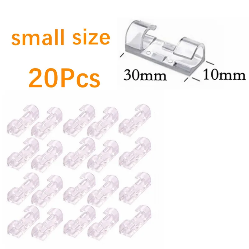 

Кабельные зажимы пластиковые 20 шт