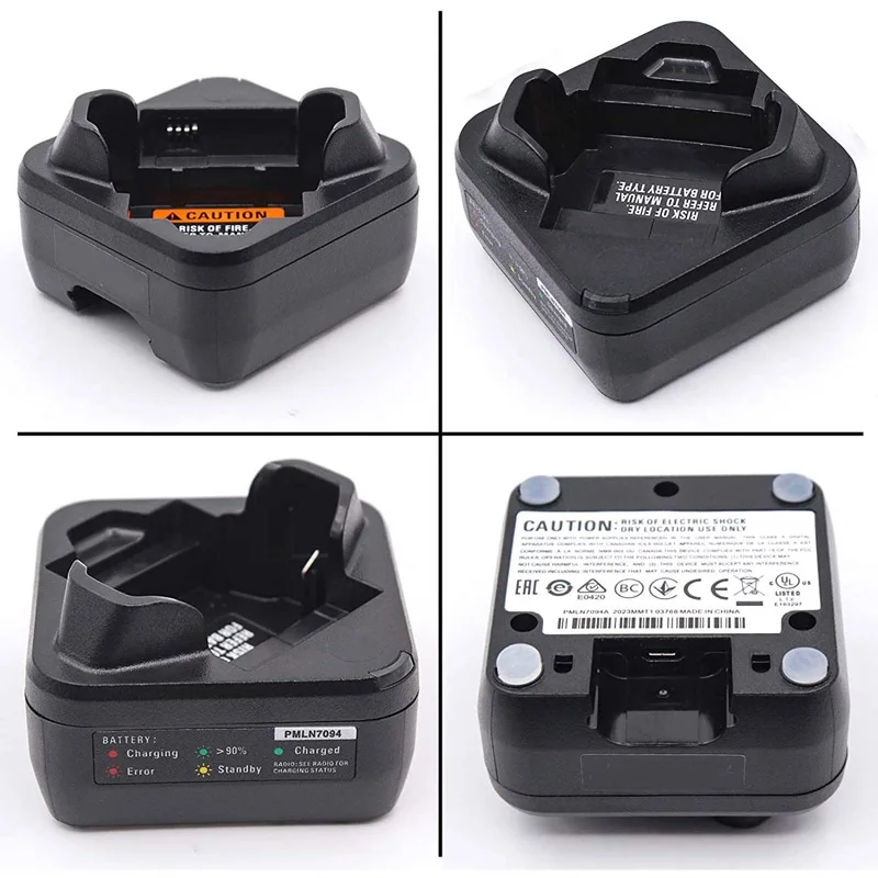 PMLN7110 PMLN7094 Desktop Charger for Motorola SL300 SL300e SL1M SL2K TLK100 SL3500e SL1600 SL2600 Radios PMNN4468A Battery