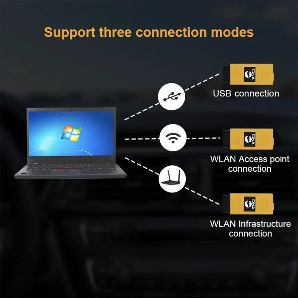 Фото VNCI VDI3 для Rongwei MG Wuling Baojun Datong, поддержка диагностического интерфейса, протокол DoIP и CANFD, подходит для группового программного обеспечения SAIC №5