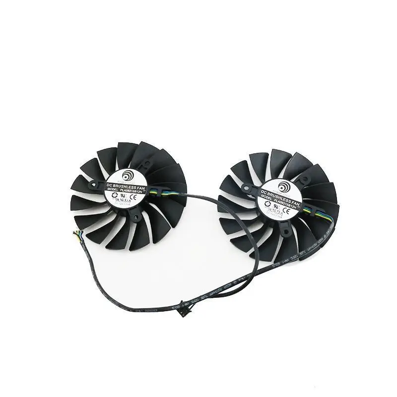 Фото PLA09215B12H DC 12 В 0,55 90 мм RTX 2080TI Вентилятор охлаждения для Msi Geforce RTX 2080TI 2080 Супер видео вентилятор для тележки №4
