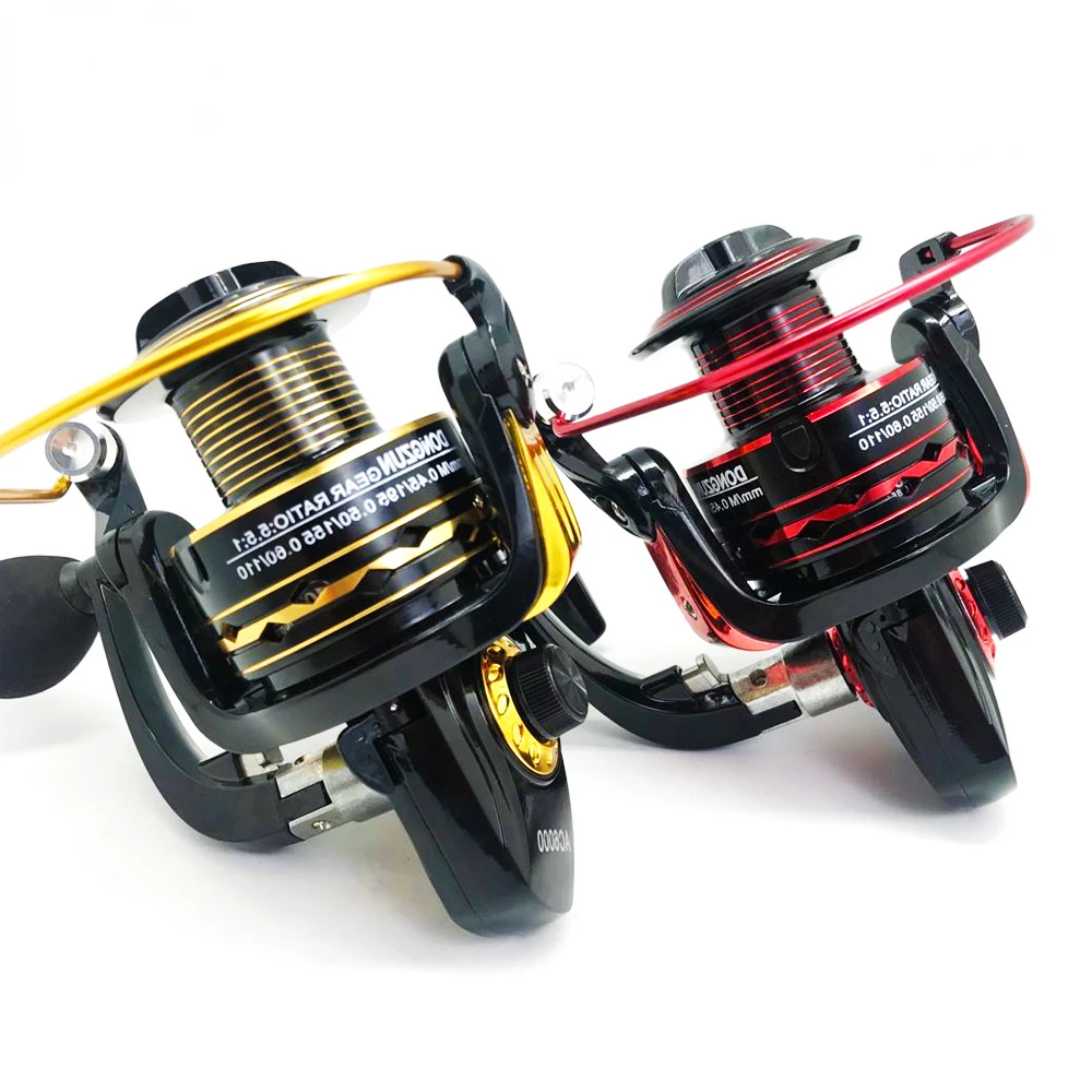 

Topline Tackle Fishing Spinning Reel 1000-6000 Double Handle Grip Sapre Deep Shallow Spool Max Drag 21KG Reel Fishing Accessorie