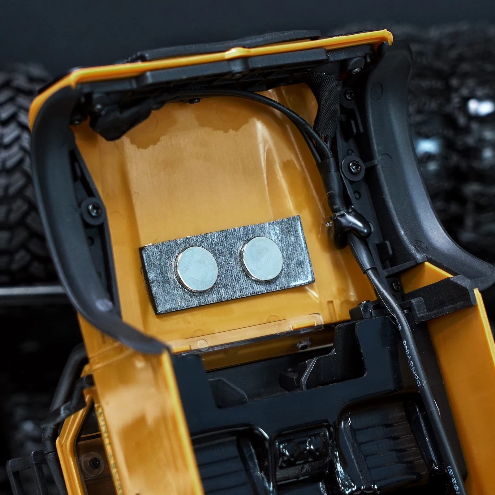 Магнитное крепление для тела INJORA невидимое 1/24 RC Crawler FMS FCX24M Upgrade