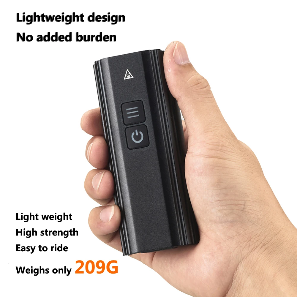 3600LM USB Перезаряжаемая Велосипедная Фара 2 Светодиода 4800 мАч Водонепроницаемая