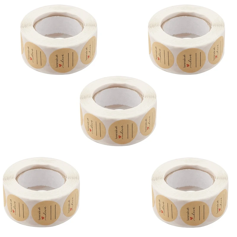 

Наклейка с надписью «With Love», 1 дюйм, 2500 ярлыков