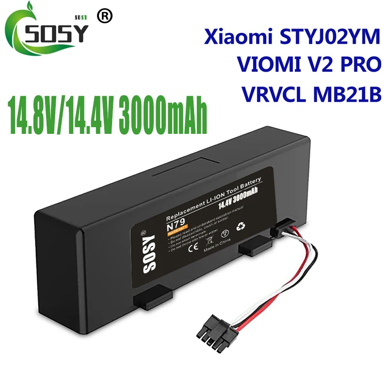 

Оригинальная Аккумуляторная батарея для робота-пылесоса Conga 3290, 3390, 3490, 3590, 3690, 3790, 3890, 14,8 в, 3200 мАч