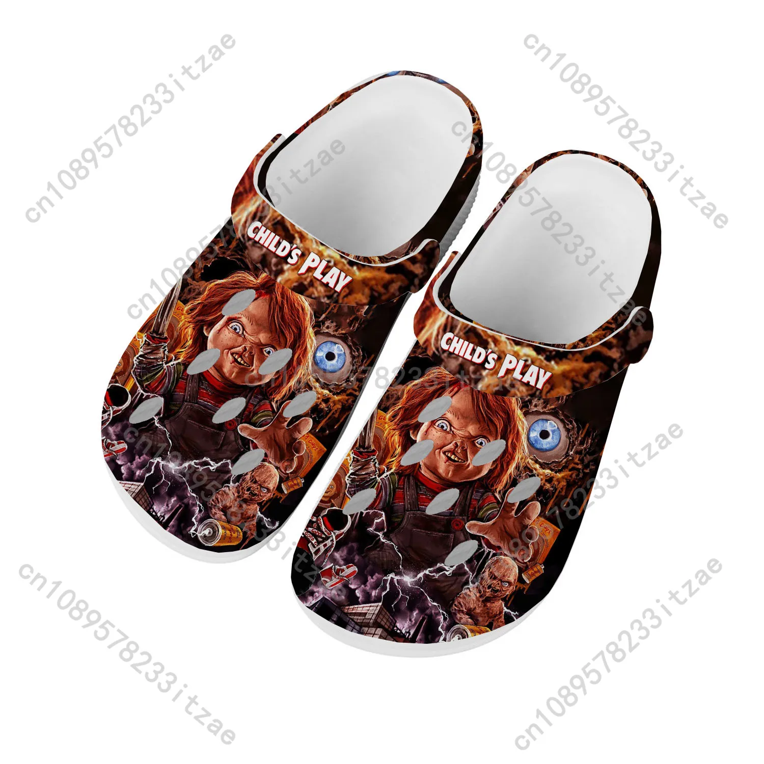 Детские домашние сабо из фильма ужасов Чаки обувь для воды на заказ мужская и