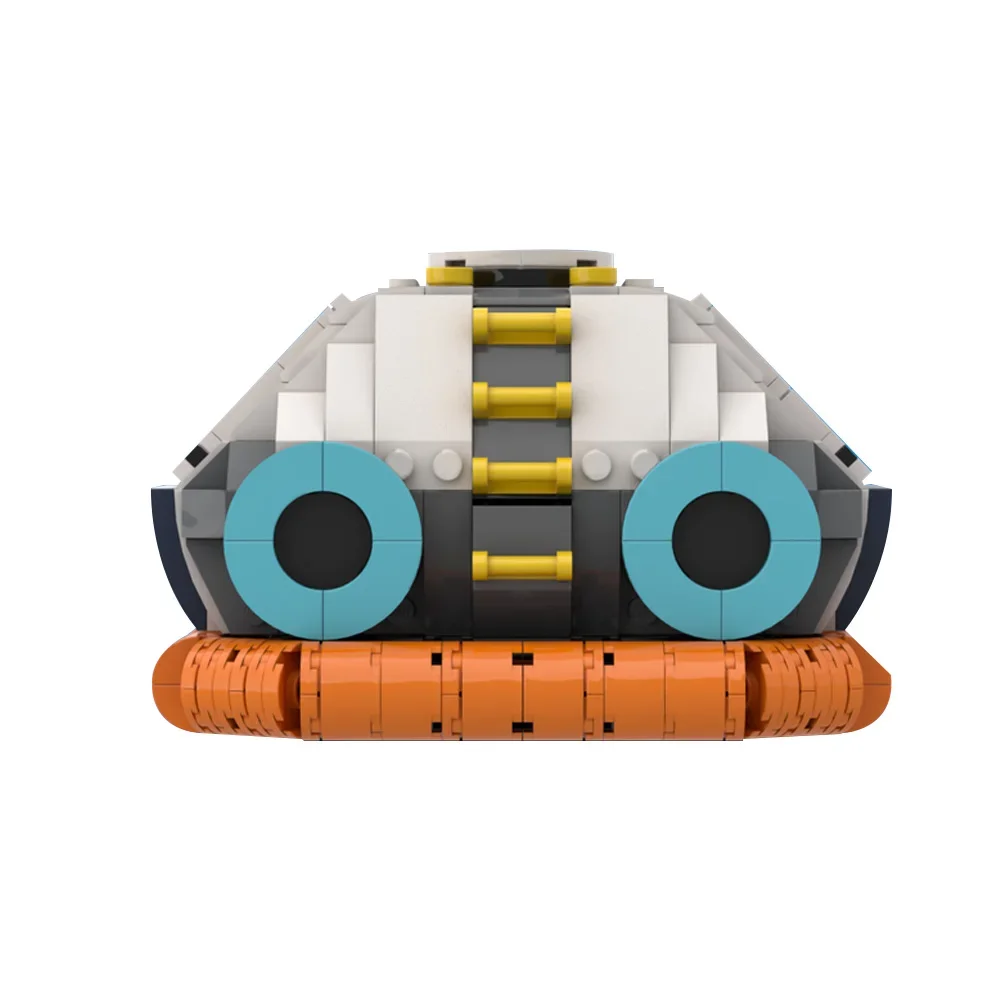 MOC Subnautica Lifepod 5, модель строительных блоков Subnautica, океанские приключенческие игры, Lifepod, подводная лодка, кирпичи, сборные игрушки, подарок для детей (art.: 3920cf5b063bc) - 3920cf5b063bc