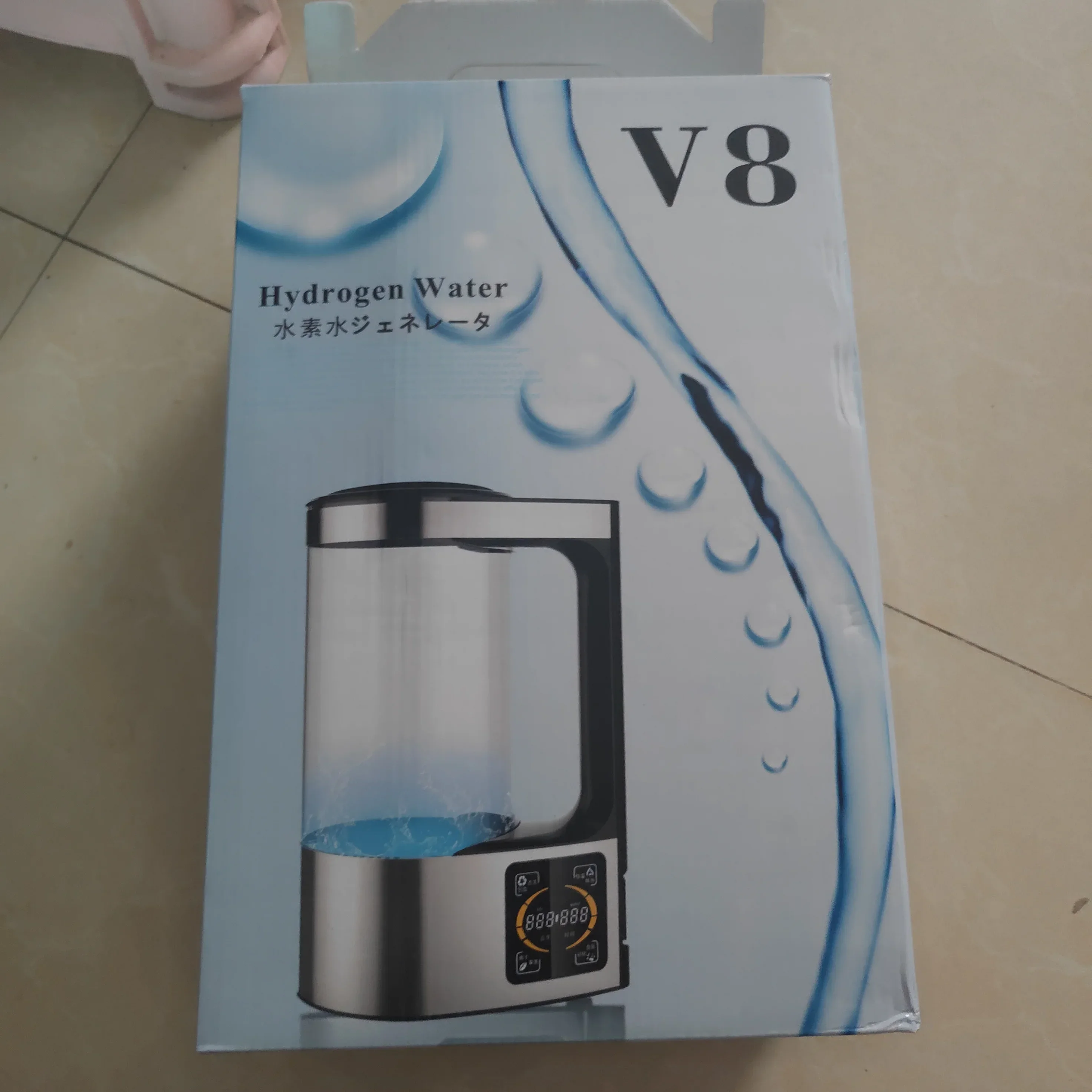 Электрический чайник для насыщения водородом генератор водорода ионизатор воды