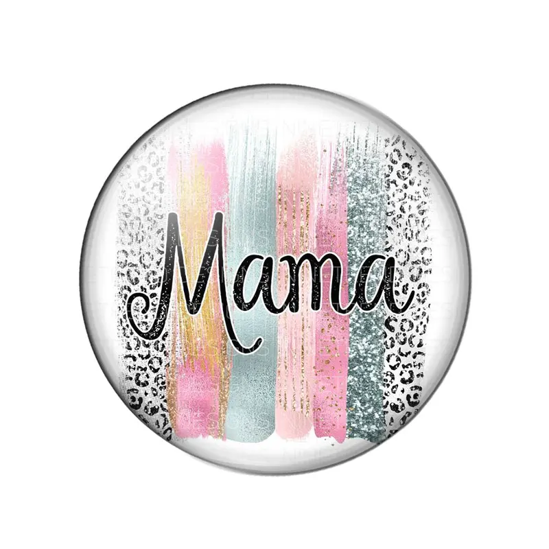 Круглый стеклянный кабошон с плоской спинкой 12 мм/20 мм/25 мм/30 мм