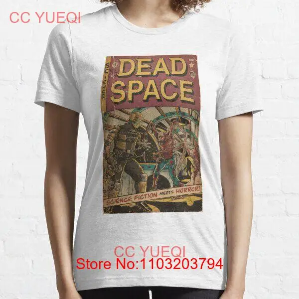 Классическая футболка Dead-Space-Веер-арт-комикс-Обложка