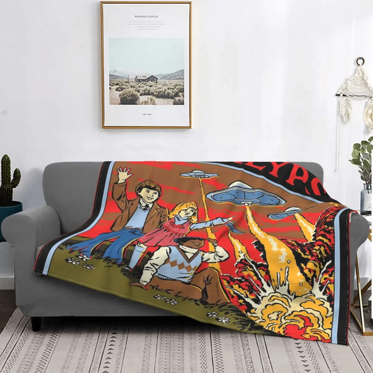 

Manta a quadros de Apocalypse, colcha para cama, sofra cama, toalla de playa, manta Kawaii, edredones y colcha