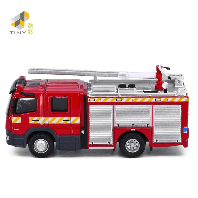 Крошечный 1:87 Ben-chi, тело Макао, Bombeiros NO.24, модель автомобиля из сплава