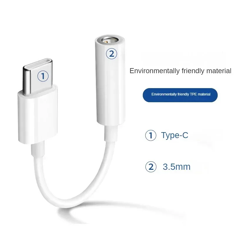 Адаптер Aux типа C на 3 5 мм аудиокабель Type-C Jack для Huawei V30 mate 20 P30 Xiaomi Mi 10 9 Android