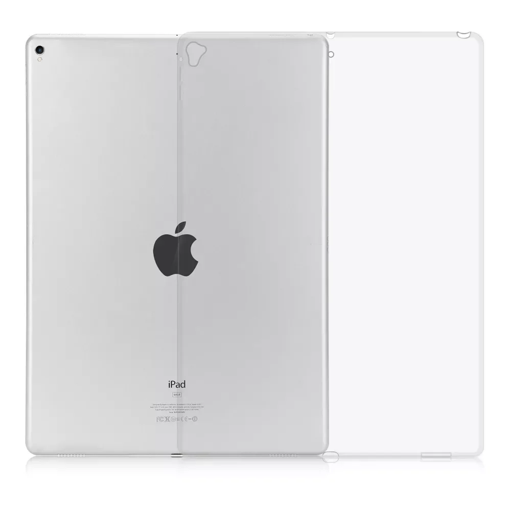 

Case For iPad Pro 12 9 2017 2015 Transparent Soft TPU Back Protective Cover For iPad Pro 12.9 Inch Cases