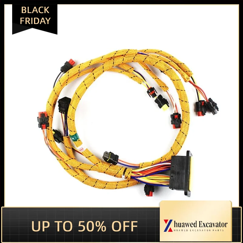 Детали экскаватора для двигателя 310-9688 3109688 312d 313d C4.2 538-2059 5382059 жгут проводов