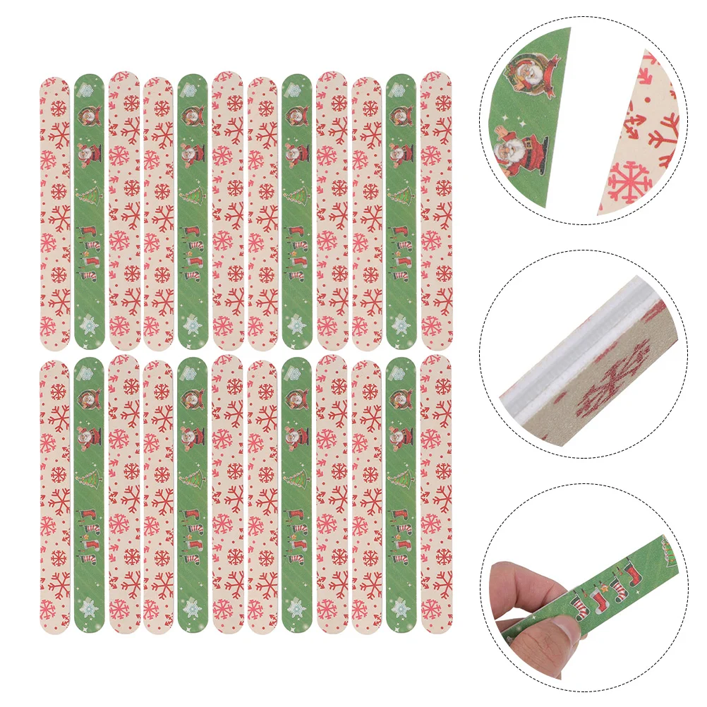 

Nail File Manicure Files Shiner Christmas Polishing Buffer Block Sanding Fingernail Tools Tool Toenail Fingernails Trimmer