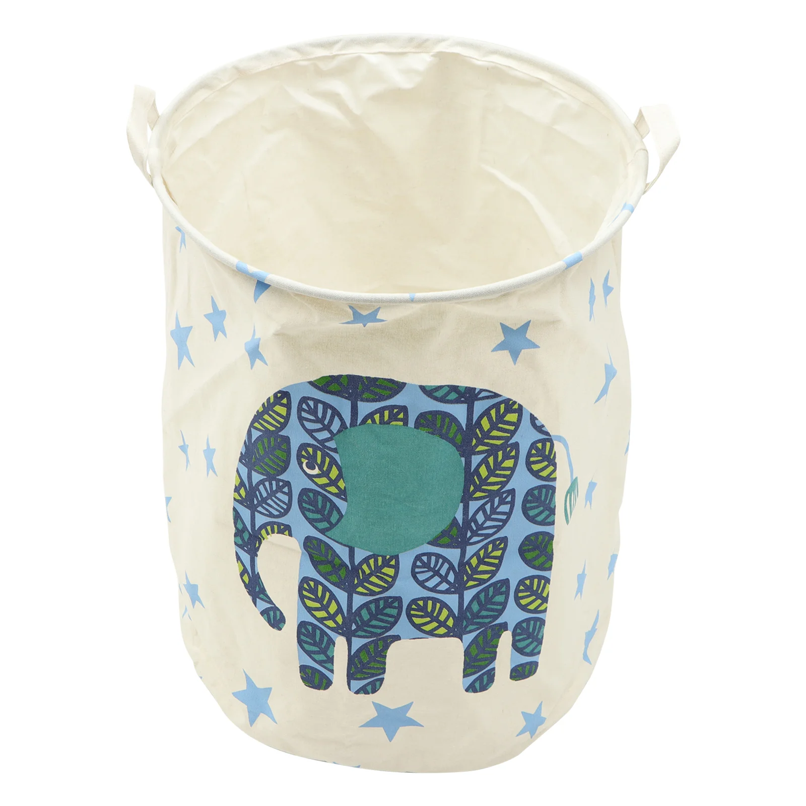 

Round Cartoon Cotton Linen Laundry Bin Laundry Basket Sundries Basket Clothes Basket