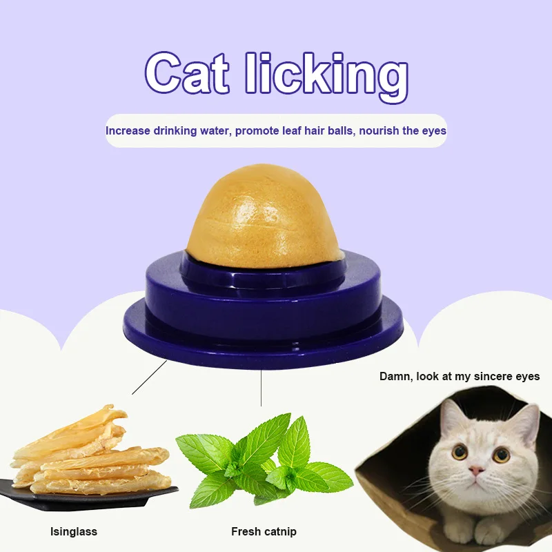 

Healthy Nutrition Pet Snacks Fixed Cat Nutrition Candy Cat Healthy Snack Ball Catnip Nutrition Gel Energy Ball Dropship