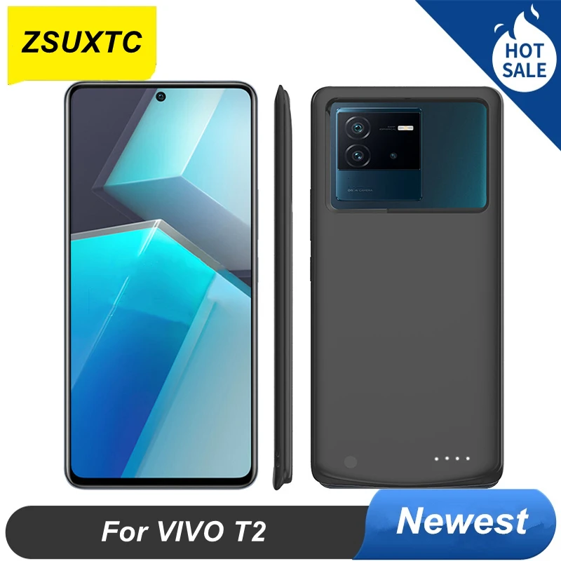 

6800Mah For VIVO T2 Battery Case T2 Phone Bag Cases For VIVO T2 Battery Charger Case Power Bank Cover Capa