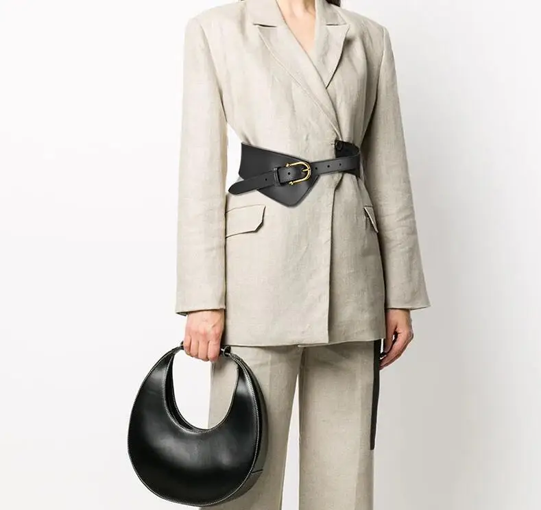 Женский модный винтажный пояс из натуральной кожи, женские корсеты, пояс, ремни, декоративный широкий пояс R2101