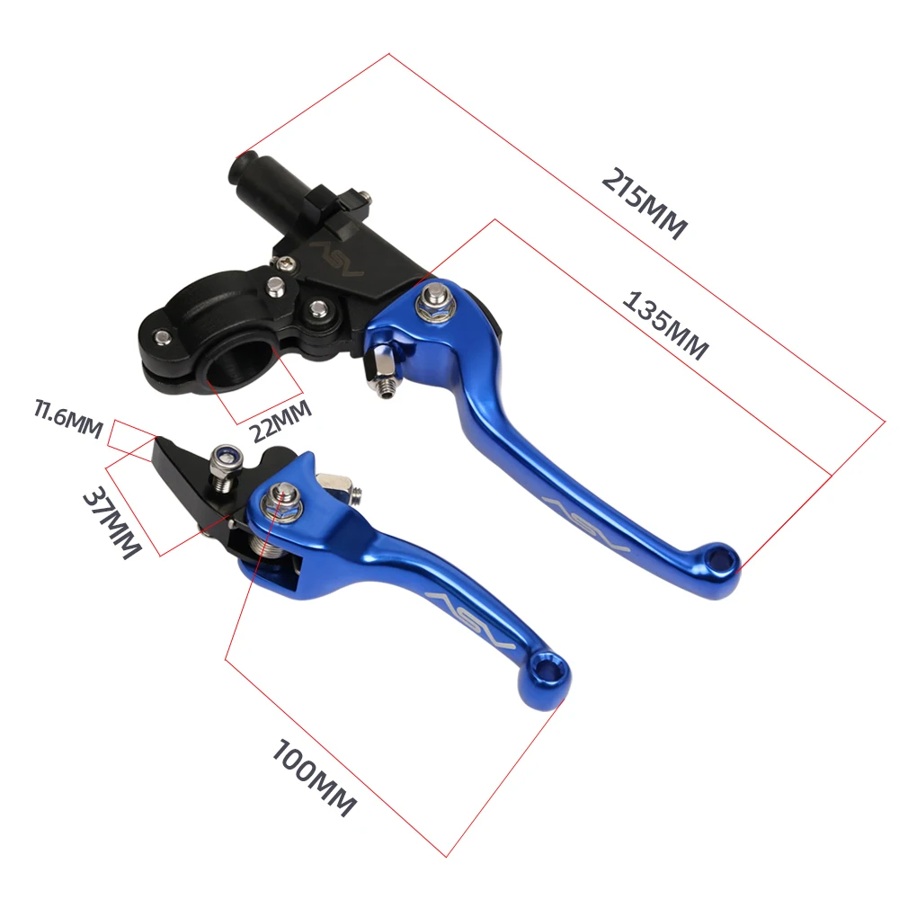 Универсальный мотоциклетный руль для мотоцикла рукоятка 22 мм ASV F3 2nd SDG YCF SSR CRF XR KLX