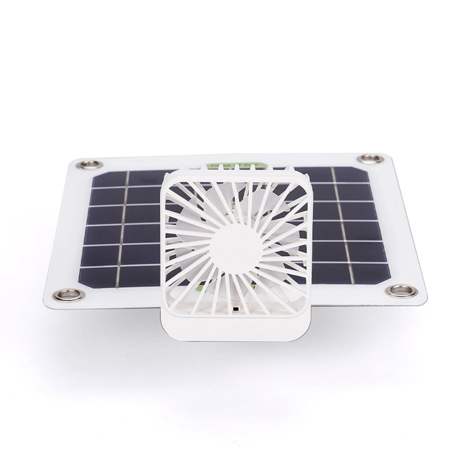 10W Portable Solar Panel Exhaust Fan Mini Ventilator Mini Portable Ventilation For Camping Dog House Chicken House
