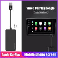 car wireless dongle adapter for carplay media navigation player bluetooth compatible mirroring adapter for android stereo iphone