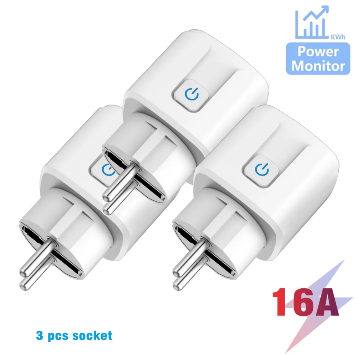 

Разъем Wi-Fi TASMOTA работает с системой домашнего помощника, мониторинг электроэнергопотребления 16А