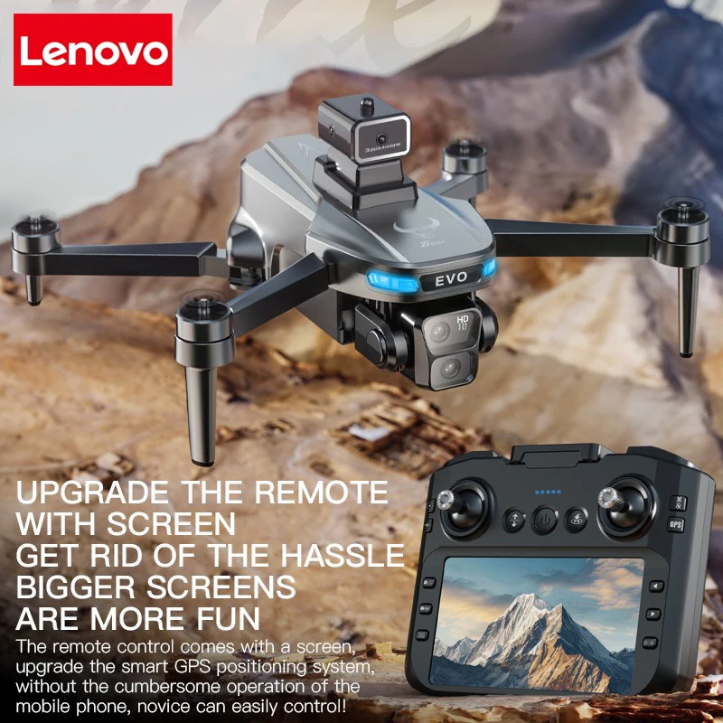 Фото Дрон Lenovo SG901 MAX GPS, профессиональный, 8K, для аэрофотосъемки, с функцией обхода препятствий, большим экраном на пульте управления, складной, с бесщеточными двигателями №3