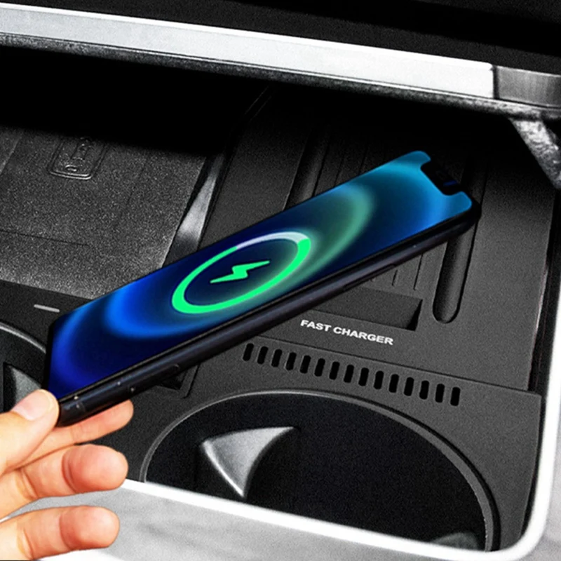 Автомобильное беспроводное зарядное устройство USB 1 шт. 15 Вт панель телефона