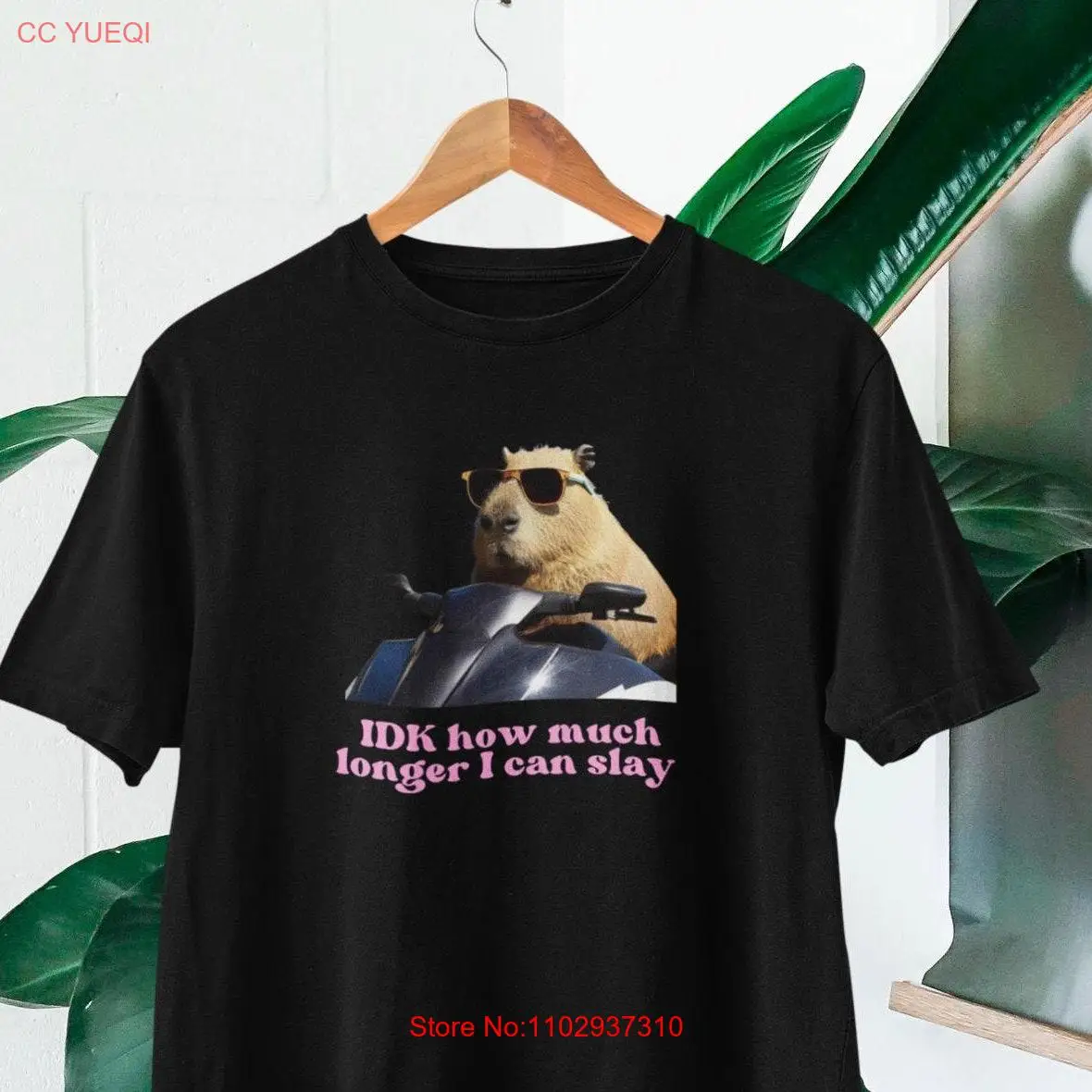 Забавная футболка с капибарой IDK Как много длиннее Я могу надеть милый мем