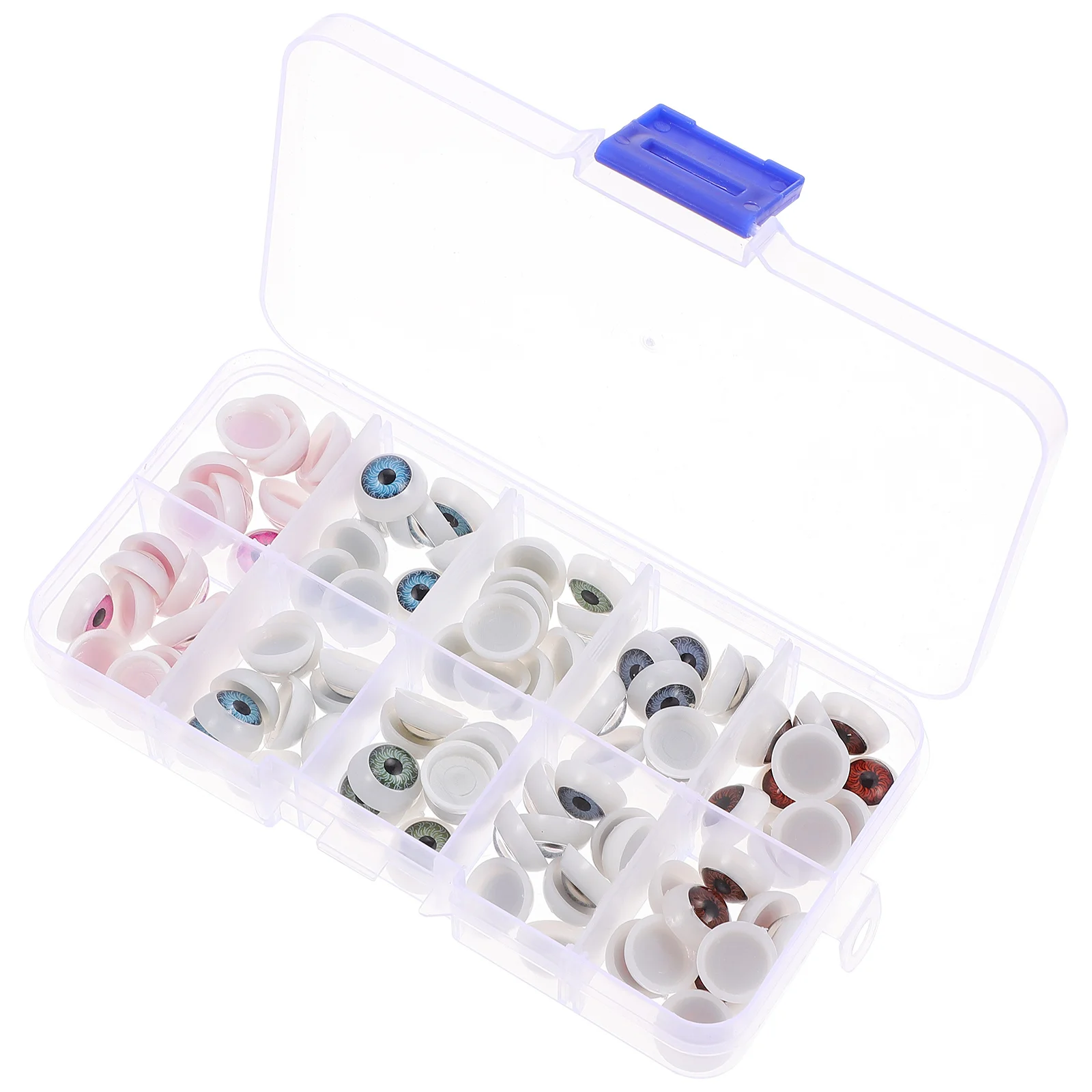 

100 Pcs Toy Artificial Eyes Plush Stuffed Animals Evil Bead Acrylic Colorful Simulation Eyeballs