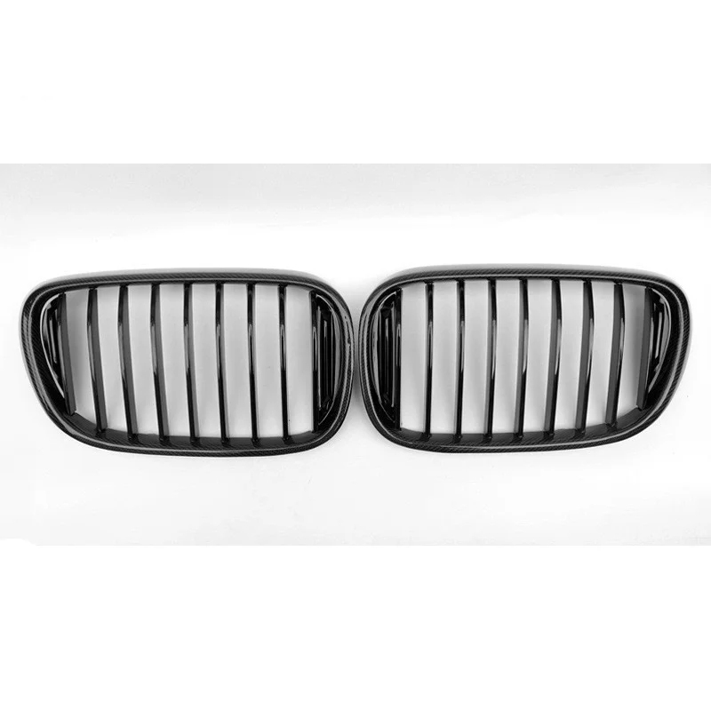 

Modified single-line carbon fiber bright black matte black Racing Grills air intake grille Fit for BMW new 7 series G11 G12 G13