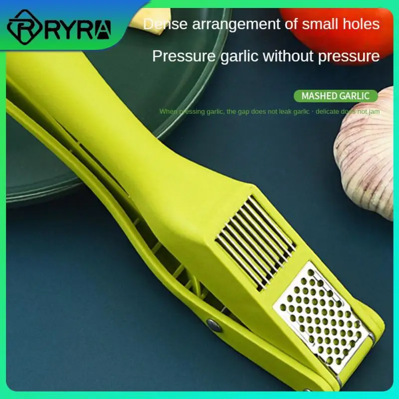 

One Two-use Garlic Pureer Multi-functional Garlic Pounding Machine Easy-to-clean Garlic Crusher Long Handle Manual Diced Kitchen