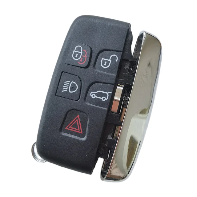 

Лучший Высококачественный Новый чехол для ключа с дистанционным управлением, чехол для ключа с 5 кнопками для Land Rover Range Rover Juguar Sport LR4 Evoque side со словами