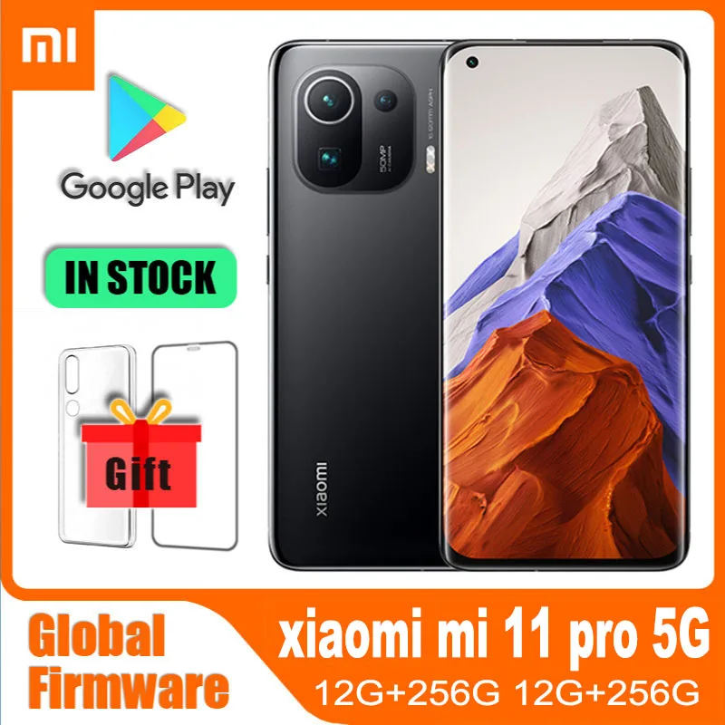 Xiaomi mi 11 Pro 5G zoom Smartphone Snapdragon 888 Octa-core Mobile Phone 67W QC 5000mAh Battery 50MP Camera Android