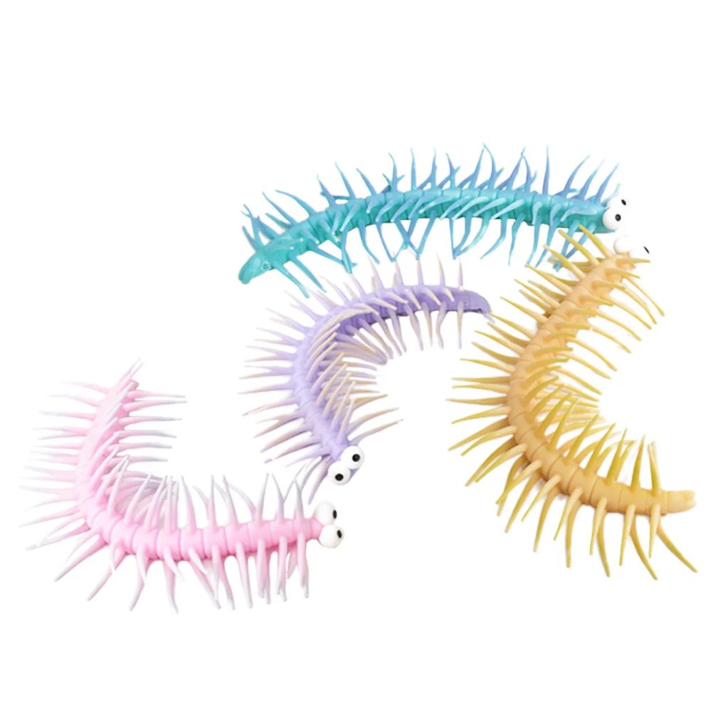 

Toy Centipedestretchy Caterpillar Worms Sensory Kids Noodle Rubber Decompression Noodles Worm Party Squeezepuffer Forchildren